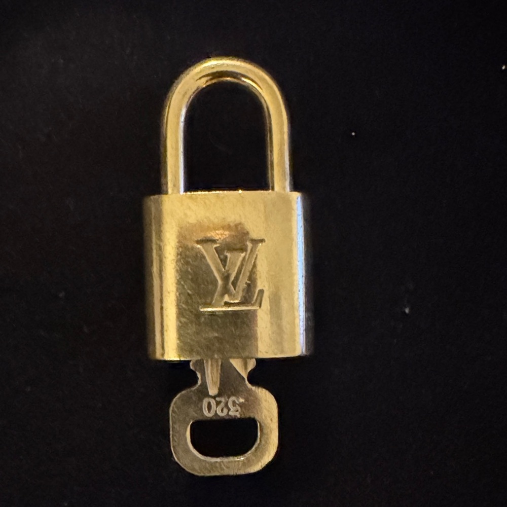 Louis Vuitton Luxurious Gold Lock 320
